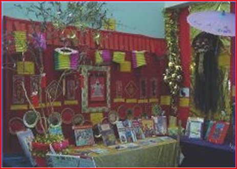 A Chinese New Year display