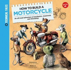 How to build a motorcycle: A racing adventure of mechanics, teamwork, and friendship