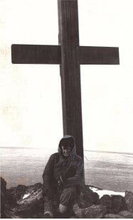 Dorothy Braxton, Scott's Cross. Antarctica, 1968