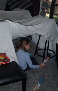 Some grandparents I know were treated to a full recap of "Frozen" including story and songsd as Miss 4 played in her cubby, oblivious to the audience. 